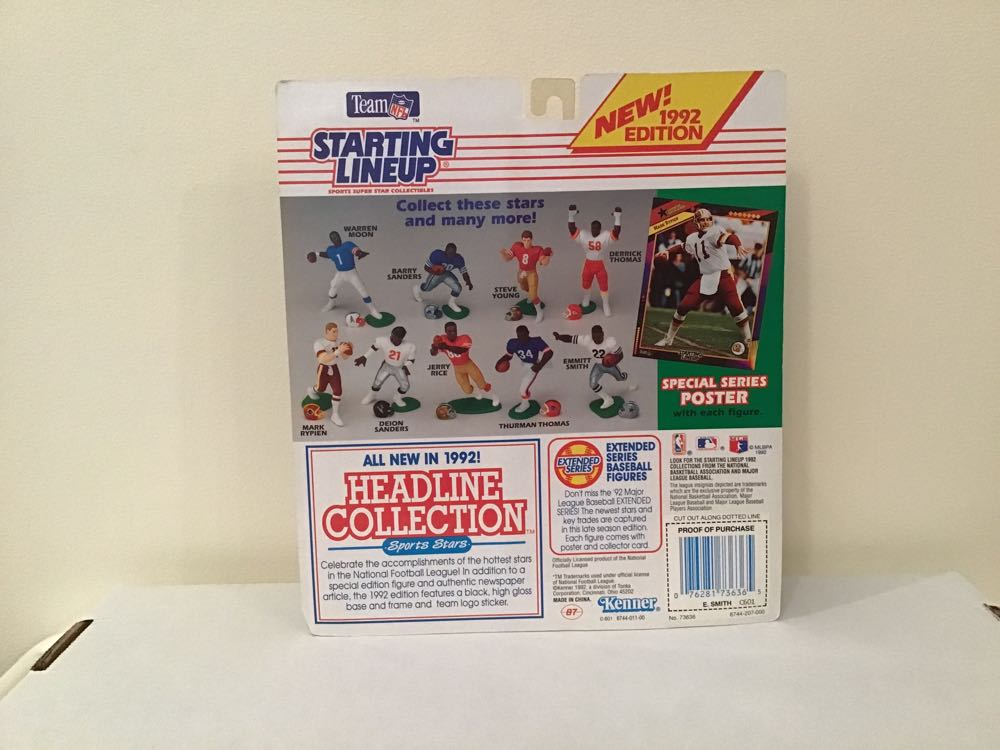 Emmitt Smith - Kenner action figure collectible - Main Image 2