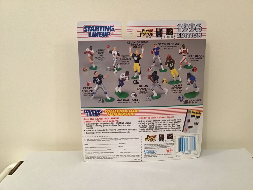 Dan Marino - Kenner action figure collectible - Main Image 2