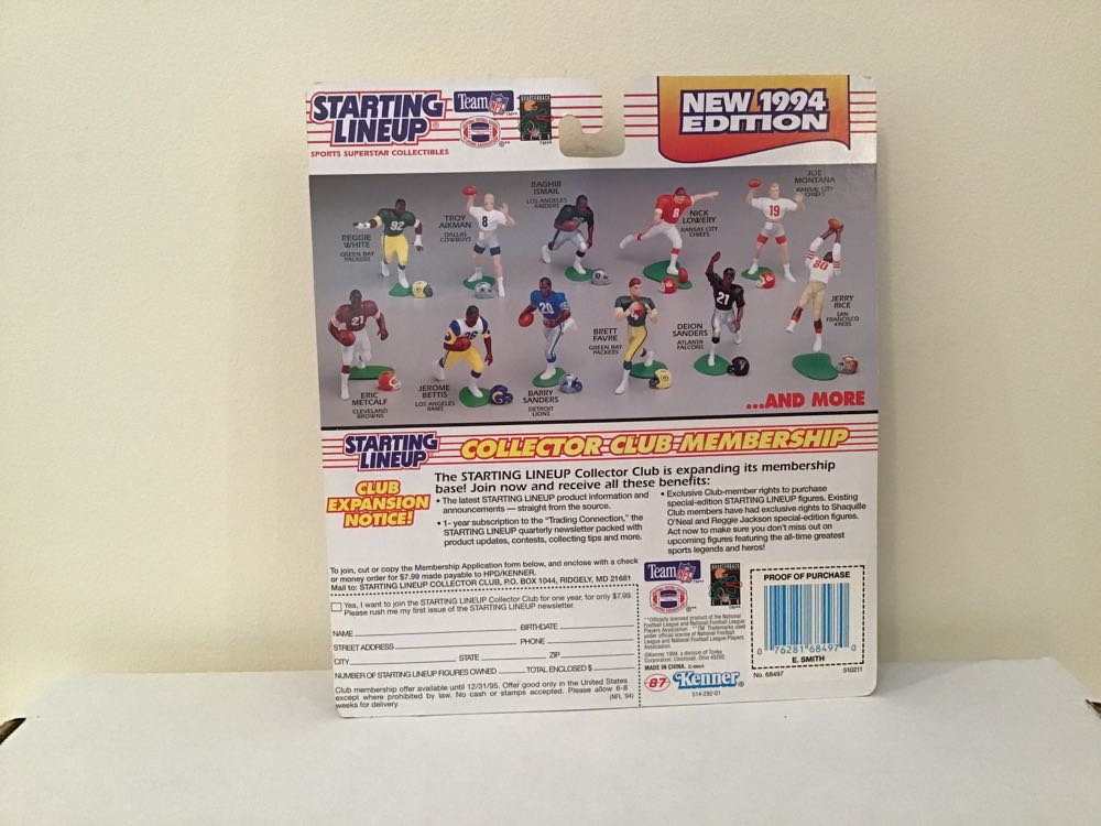 Emmitt Smith - Kenner action figure collectible - Main Image 2