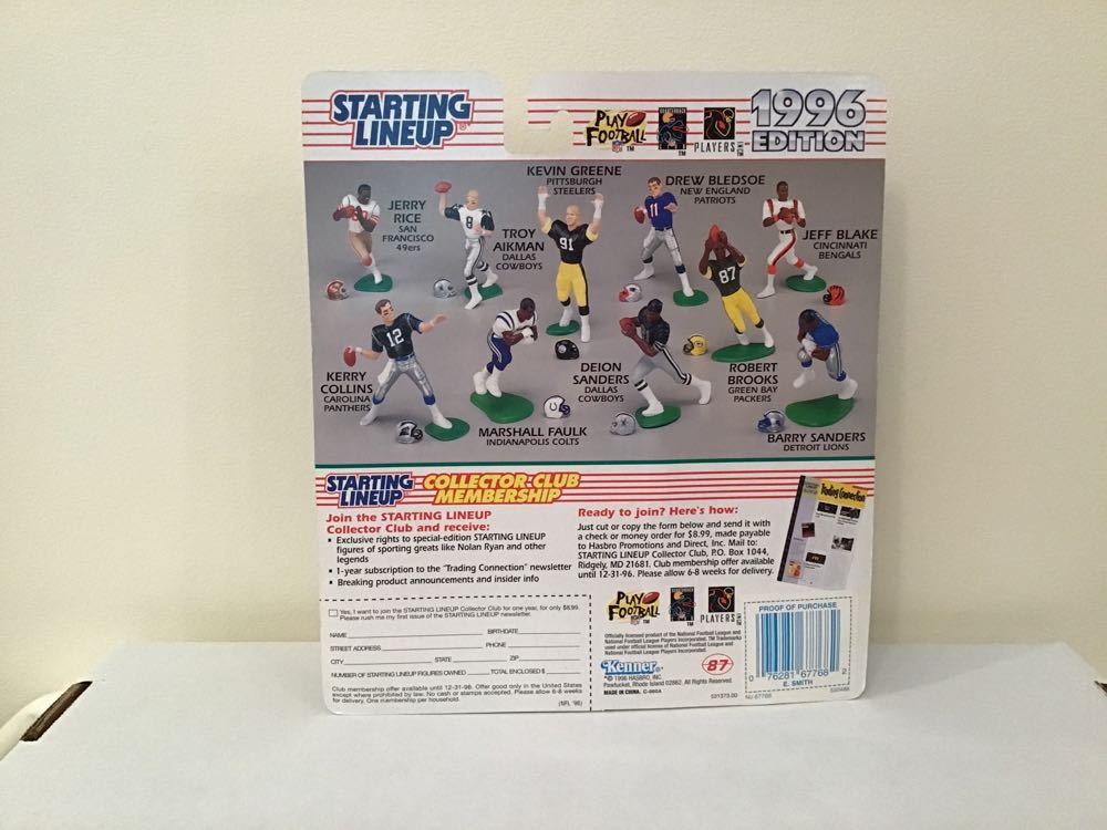 Emmitt Smith - Kenner action figure collectible - Main Image 2