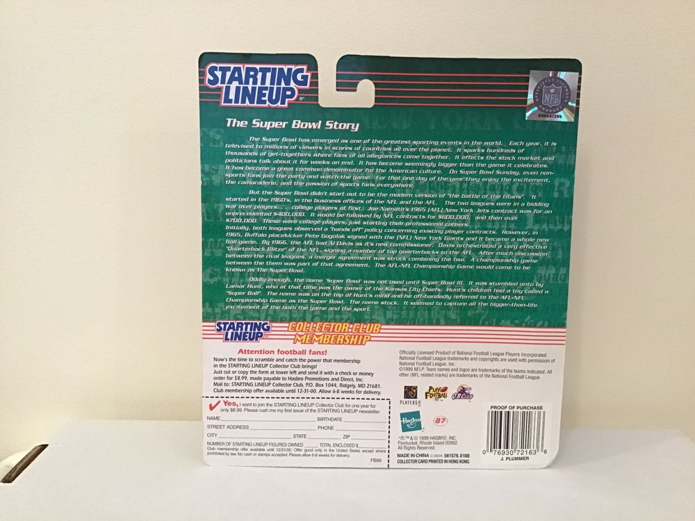 Jake Plummer - Kenner action figure collectible - Main Image 2