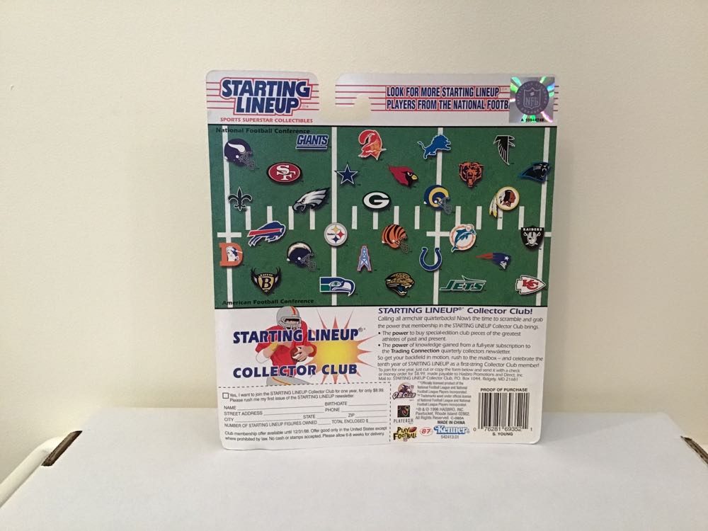 Steve Young - Kenner action figure collectible - Main Image 2