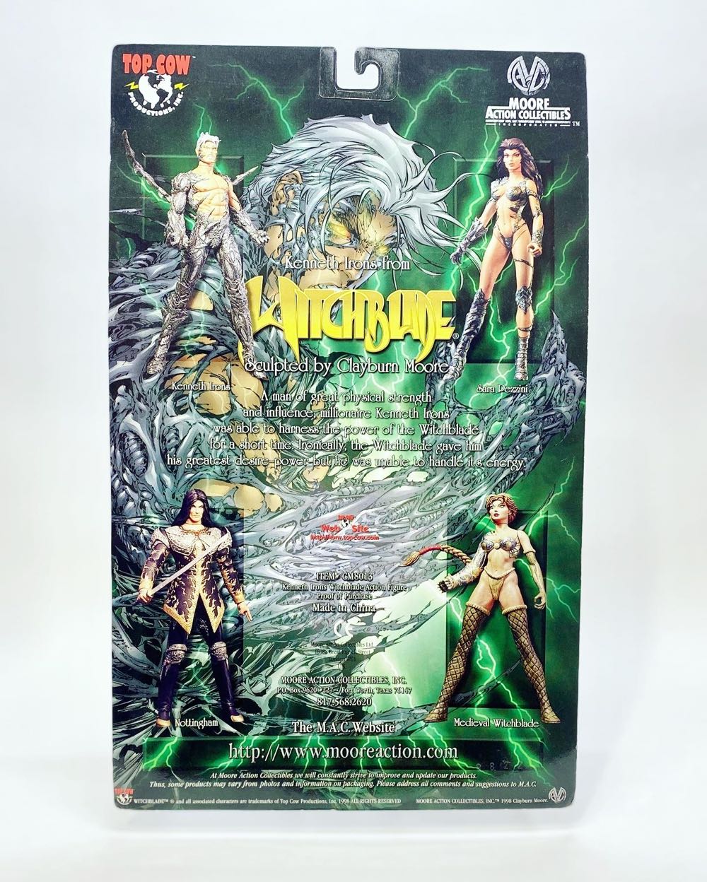 Witchblade  Kenneth Irons  action figure collectible - Main Image 2