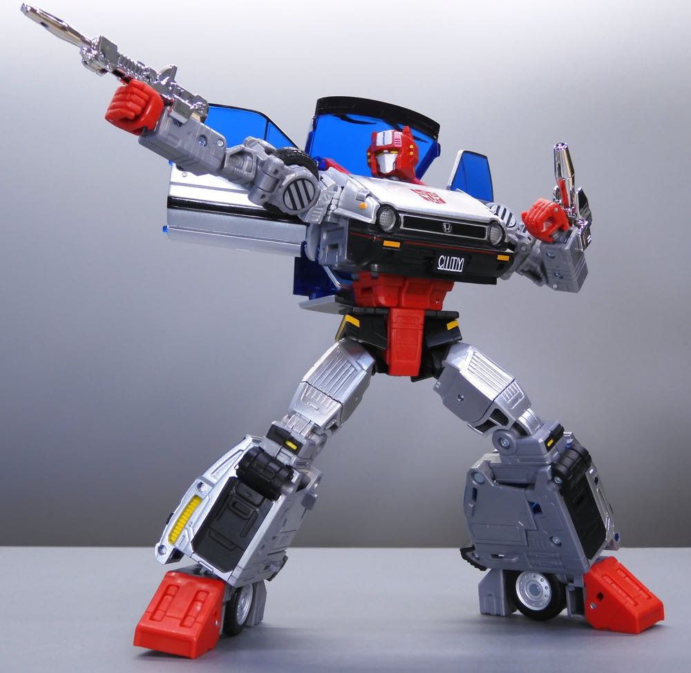 Senator Crosscut MP-53+ - Takara Tomy (Diaclone) action figure collectible [Barcode 4904810172840] - Main Image 2