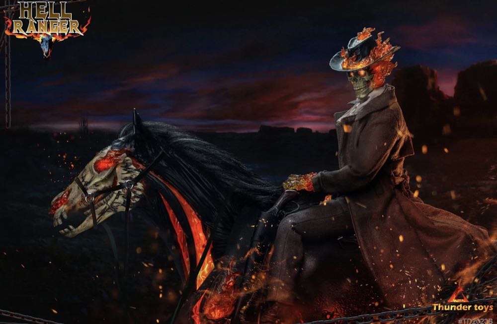 Ghost Rider Horse Accessory “Hell Ranger Horse” - Thunder Toys action figure collectible - Main Image 2