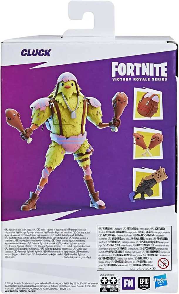 Cluck Fortnite Victory Royale Series - Hasbro (Victory Royale Series) action figure collectible [Barcode 5010993978441] - Main Image 2