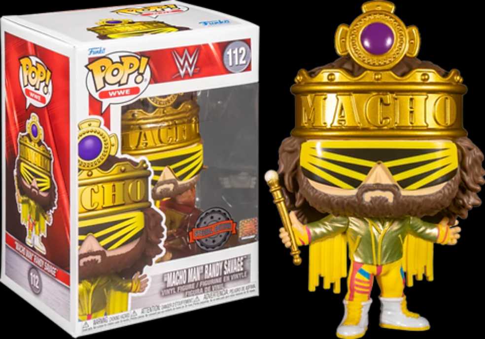 Macho Man Randy Savage Funko Entertainment Earth Exclusive - Funko (WWE) action figure collectible [Barcode 889698643696] - Main Image 4