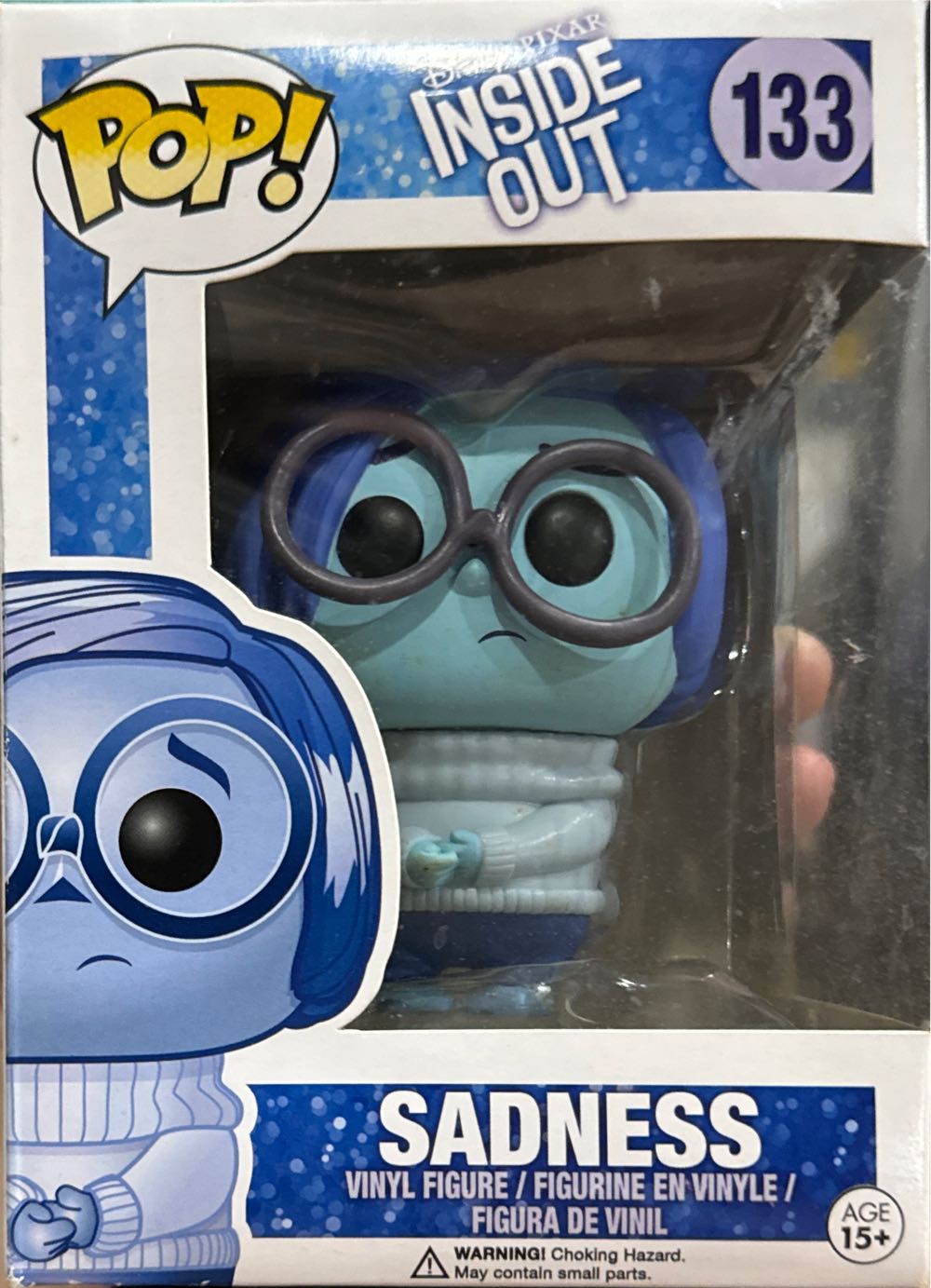 Inside Out - Sadness - Funko (Inside Out) action figure collectible [Barcode 849803048778] - Main Image 2
