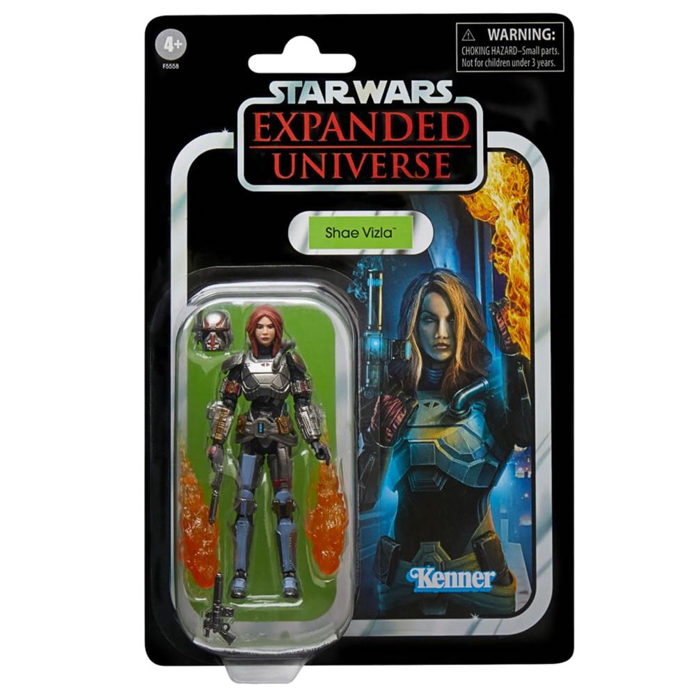 Shae Vizla - VC101 - Hasbro/Kenner (Star Wars: Expanded Universe) action figure collectible [Barcode 5010993970209] - Main Image 4