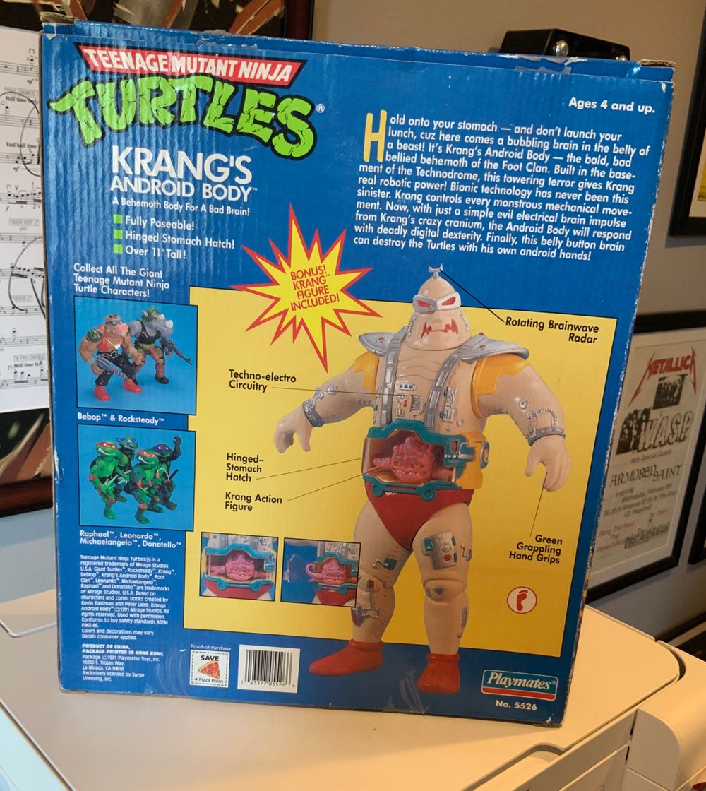 Krang’s Android Body - Teenage Mutant Ninja Turtles - Playmates Toys action figure collectible - Main Image 2