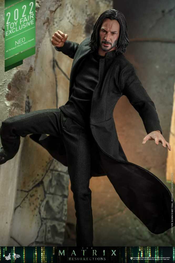 Neo, Matrix: Resurrections (2022 Toy Fair Exclusive) - Hot Toys (Matrix: Resurrections (2021)) action figure collectible - Main Image 4