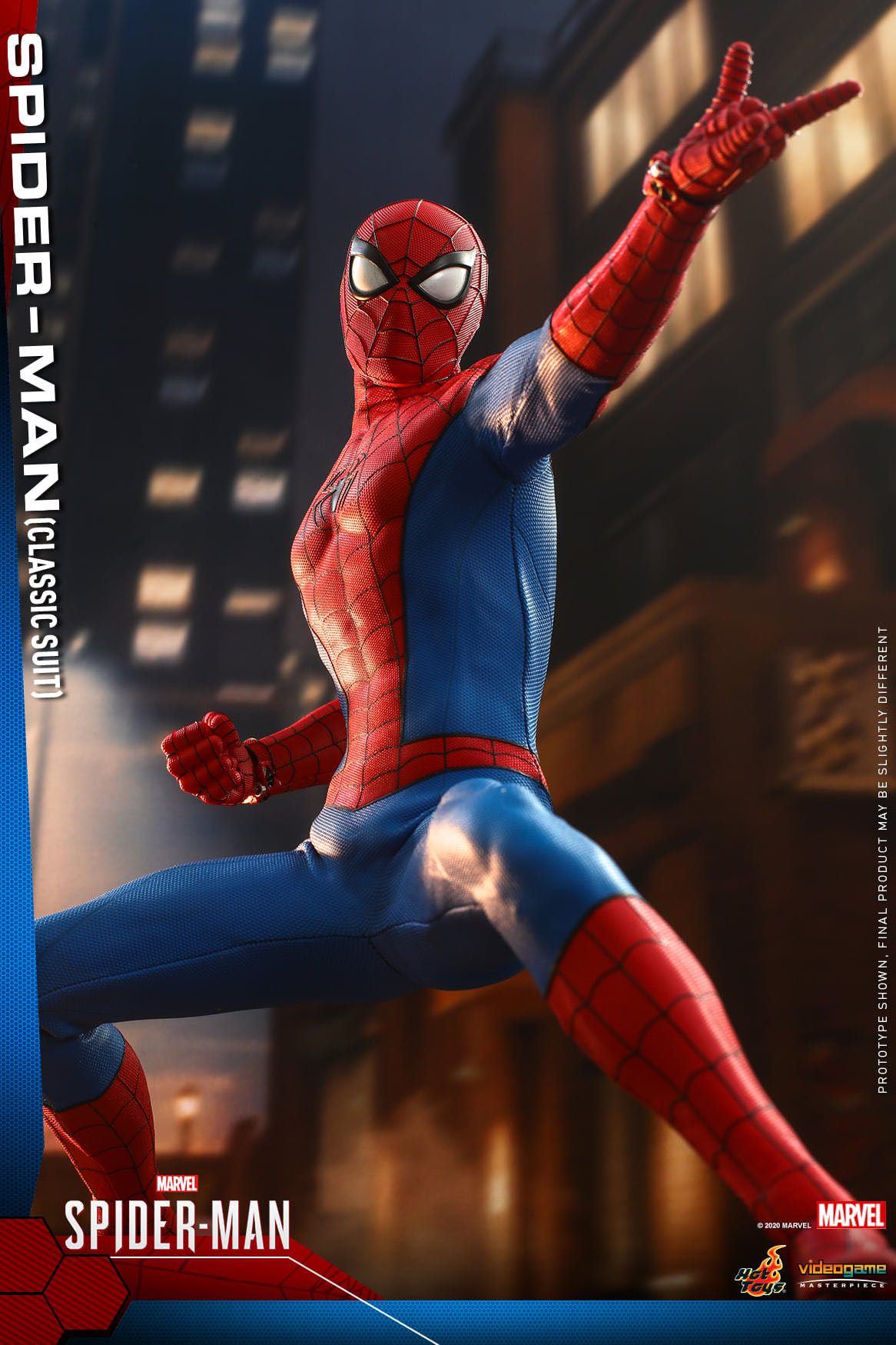 Spider-Man Classic Suit - Hot Toys (Spiderman) action figure collectible [Barcode 4895228607232] - Main Image 2