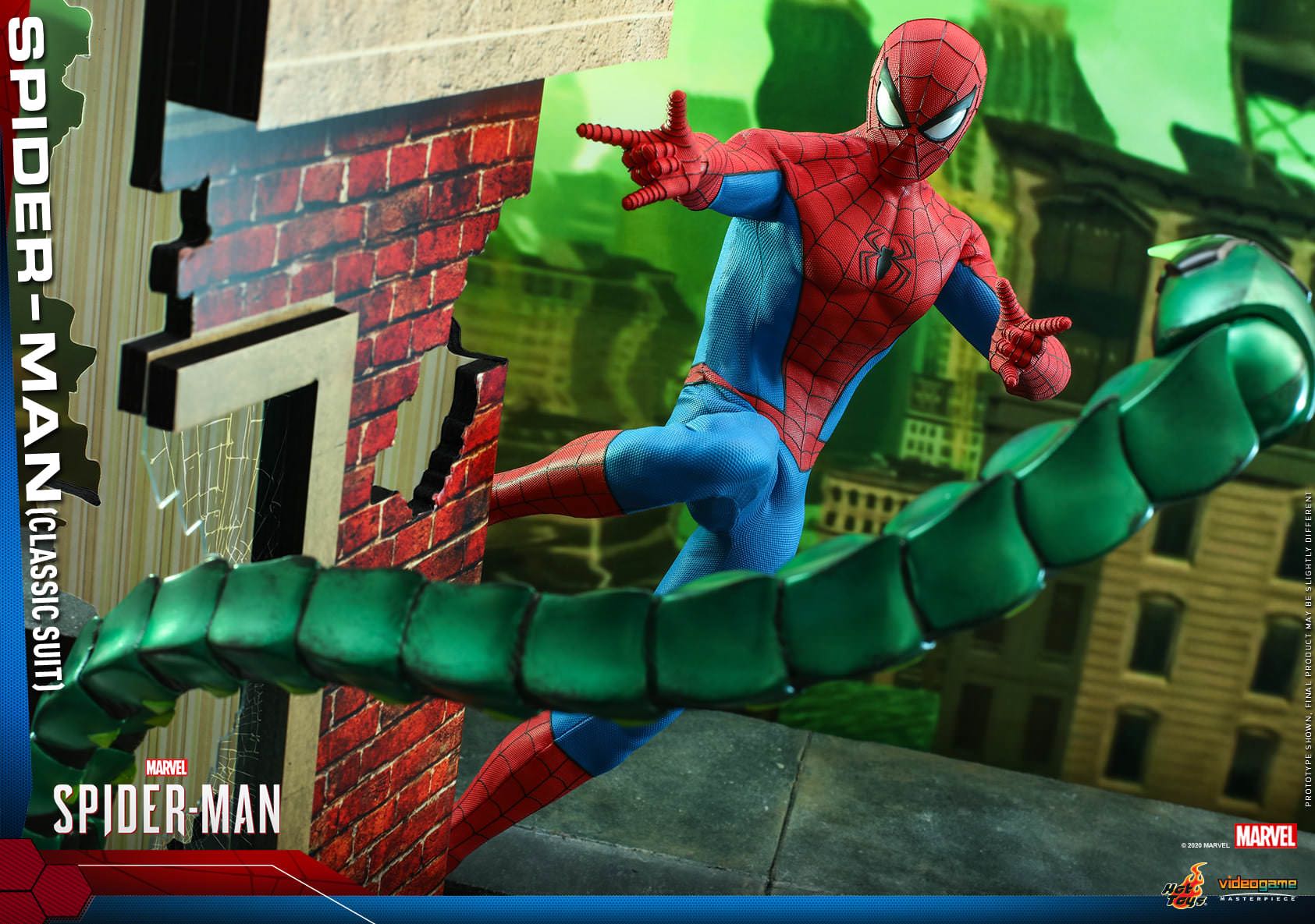 Spider-Man Classic Suit - Hot Toys (Spiderman) action figure collectible [Barcode 4895228607232] - Main Image 8