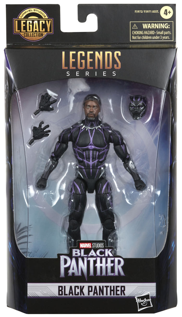 Black Panther - Hasbro (Marvel Studios Legacy Collection) action figure collectible [Barcode 5010994104894] - Main Image 2