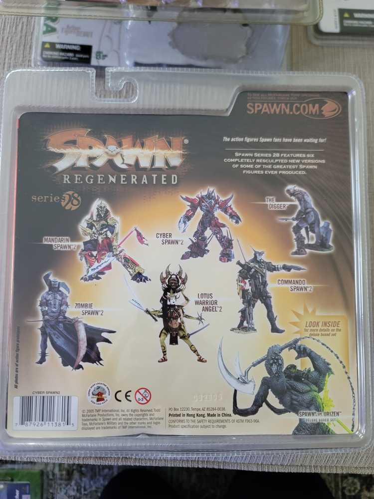 Cyber Spawn  - McFarland Toys (Spawn Regenerated) action figure collectible - Main Image 2