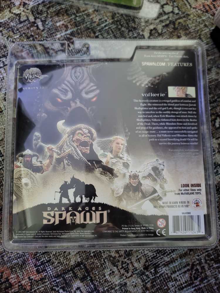 Valkerie - McFarland Toys (Spawn Series 22: Dark Ages - The Viking Age) action figure collectible - Main Image 2