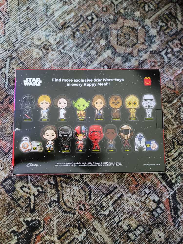 STAR WARS Dark Side Sage Set McDonald’s   (McDonald’s) action figure collectible - Main Image 2