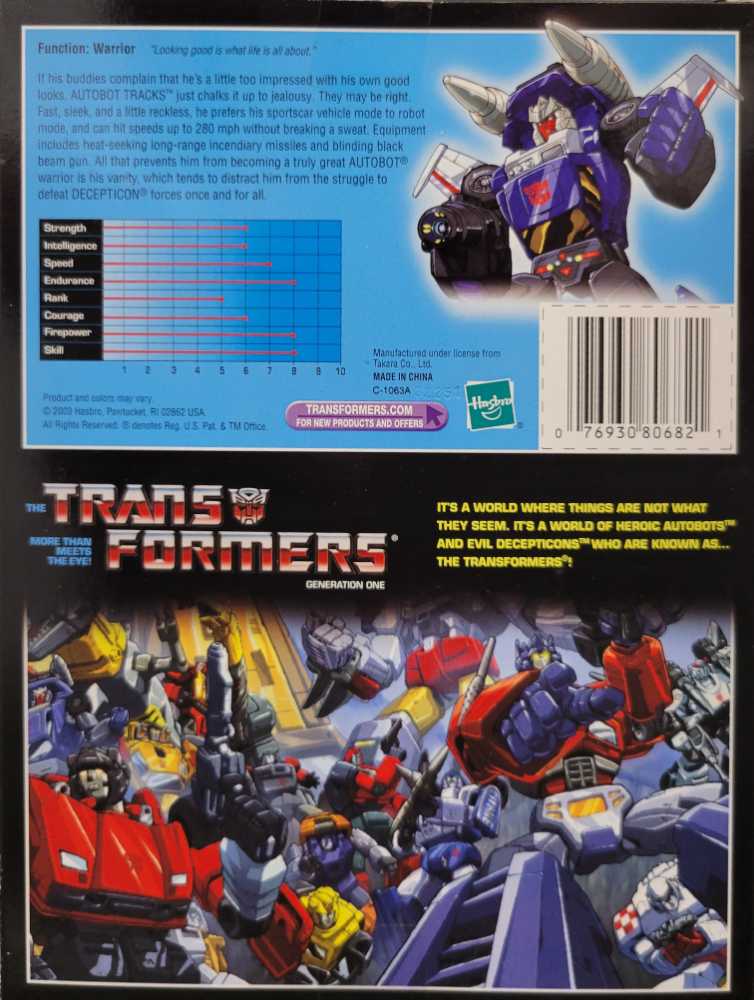 Tracks Toys"R"Us  - Hasbro (Reissue) action figure collectible - Main Image 4