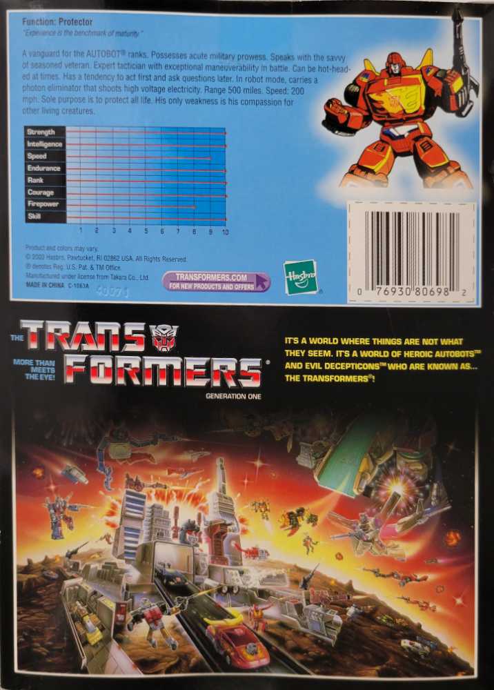 Rodimus Prime - Hasbro (Reissue) action figure collectible - Main Image 4