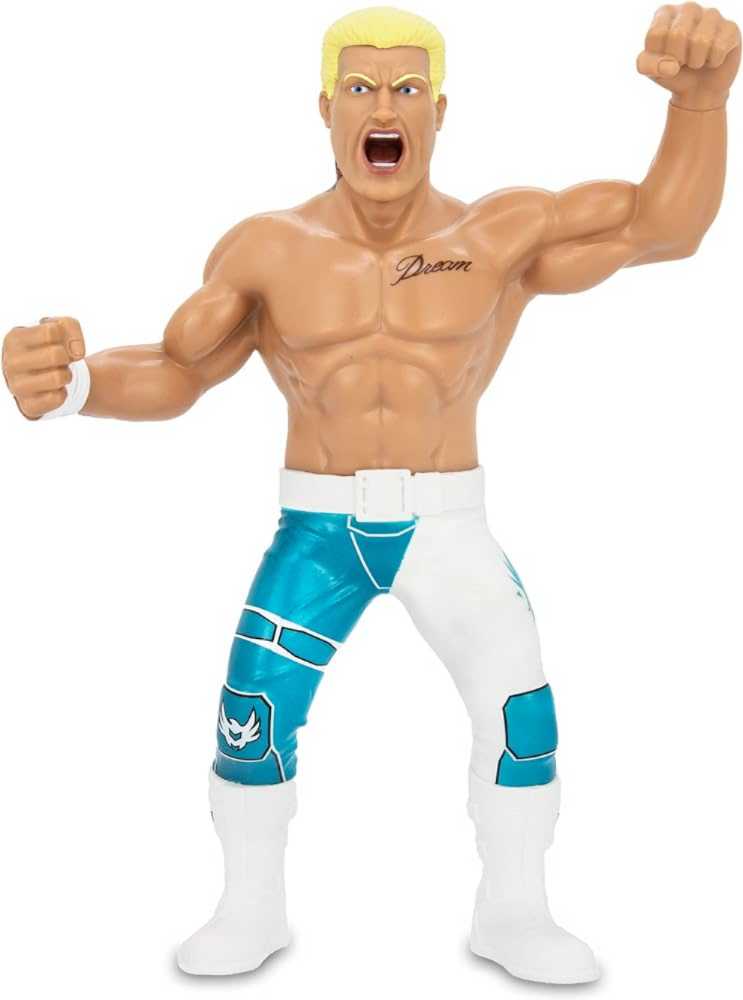 Cody Rhodes - AEW - Jazwares LJN (Blue Pants) - Jazwares (AEW - Unmatched) action figure collectible [Barcode 191726390244] - Main Image 3