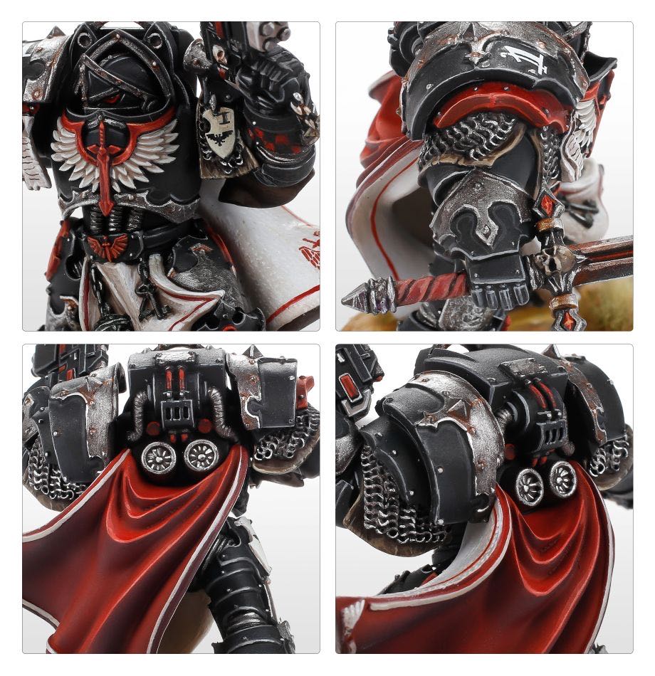 Dark Angels Legion Praetor in Cataphractii Terminator Armour - Forge World (The Horus Heresy) action figure collectible - Main Image 2