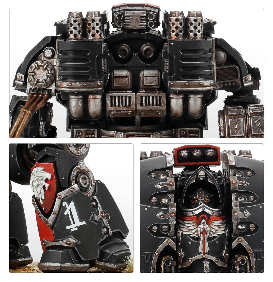 Dark Angels Legion Leviathan Pattern Siege Dreadnought - Forge World (The Horus Heresy) action figure collectible - Main Image 3