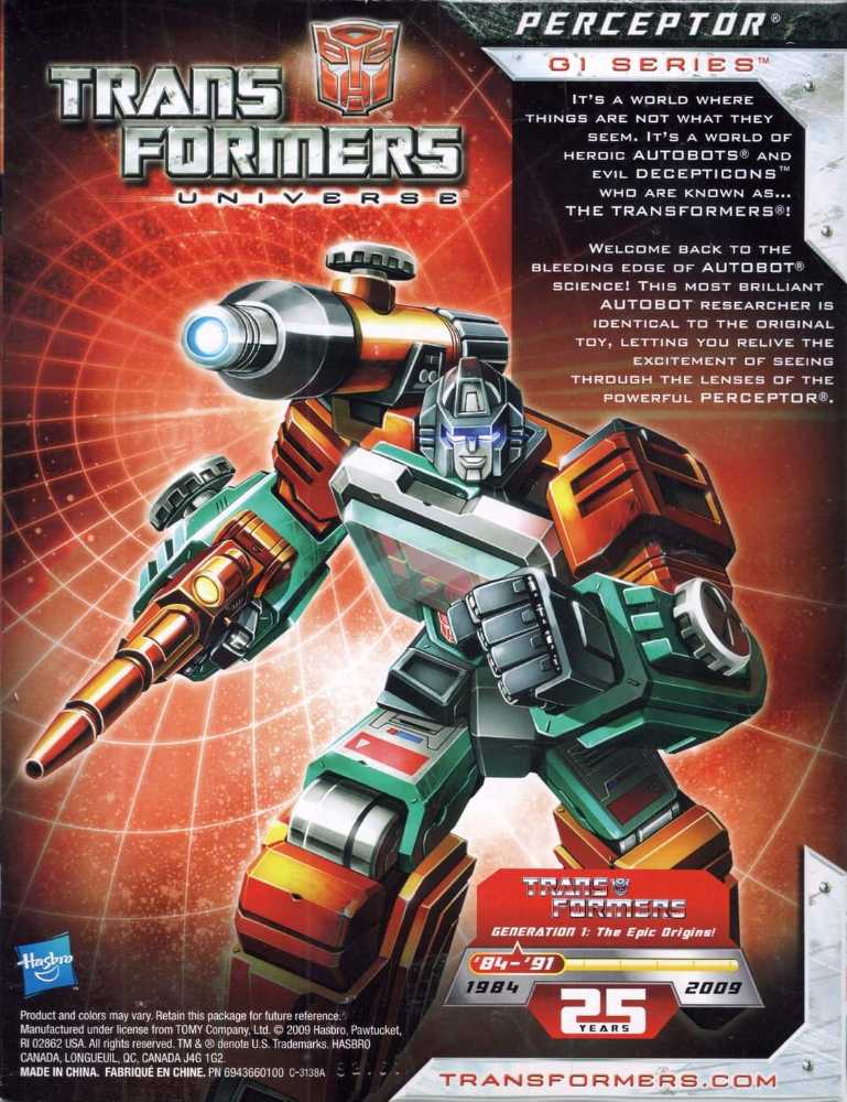 Perceptor Toys"R"Us  - Hasbro (Reissue) action figure collectible - Main Image 4