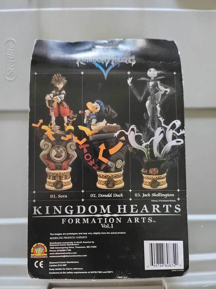 Jack Skellington  - Square Enix Products (Kingdom Hearts) action figure collectible [Barcode 699788808740] - Main Image 2