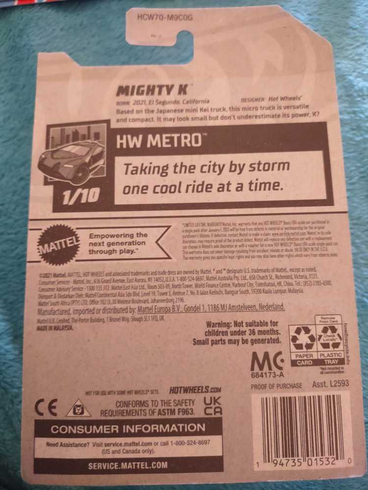 Mighty K  action figure collectible - Main Image 2