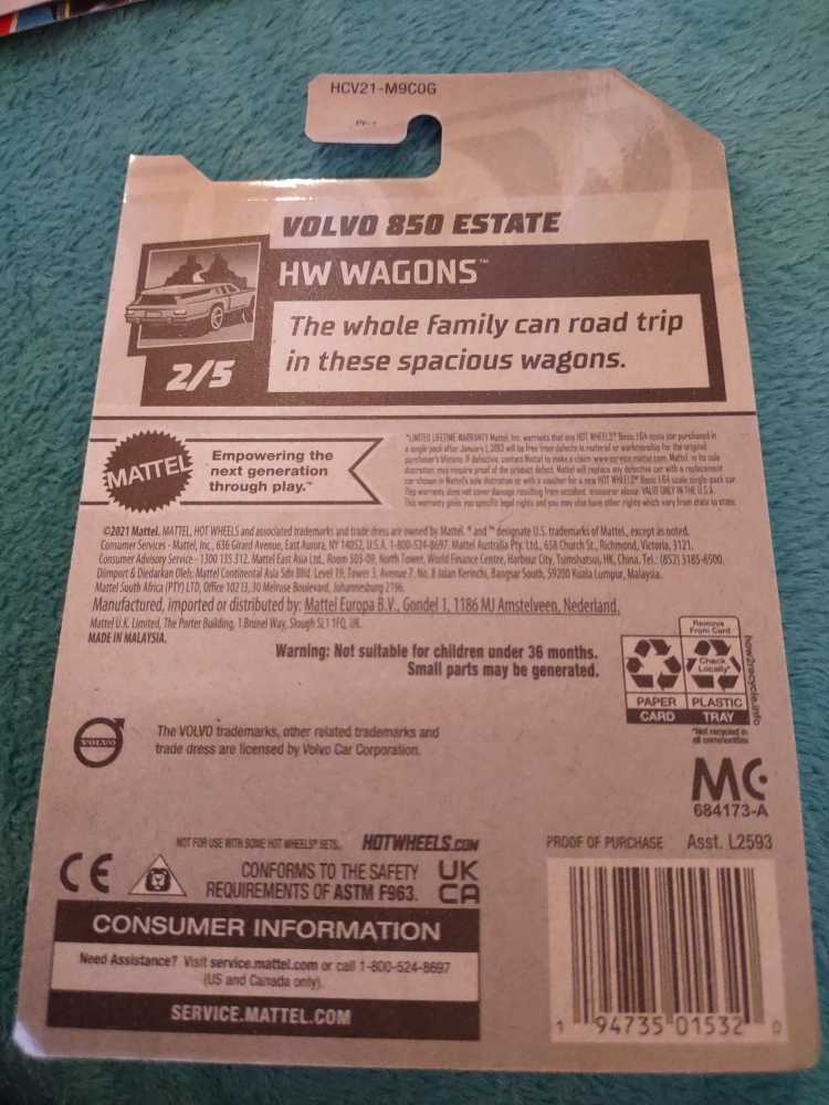 Volvo 850 Estate   action figure collectible - Main Image 2