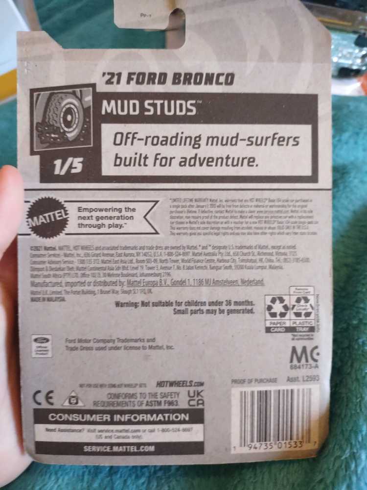 Ford Bronce ’21  action figure collectible - Main Image 2