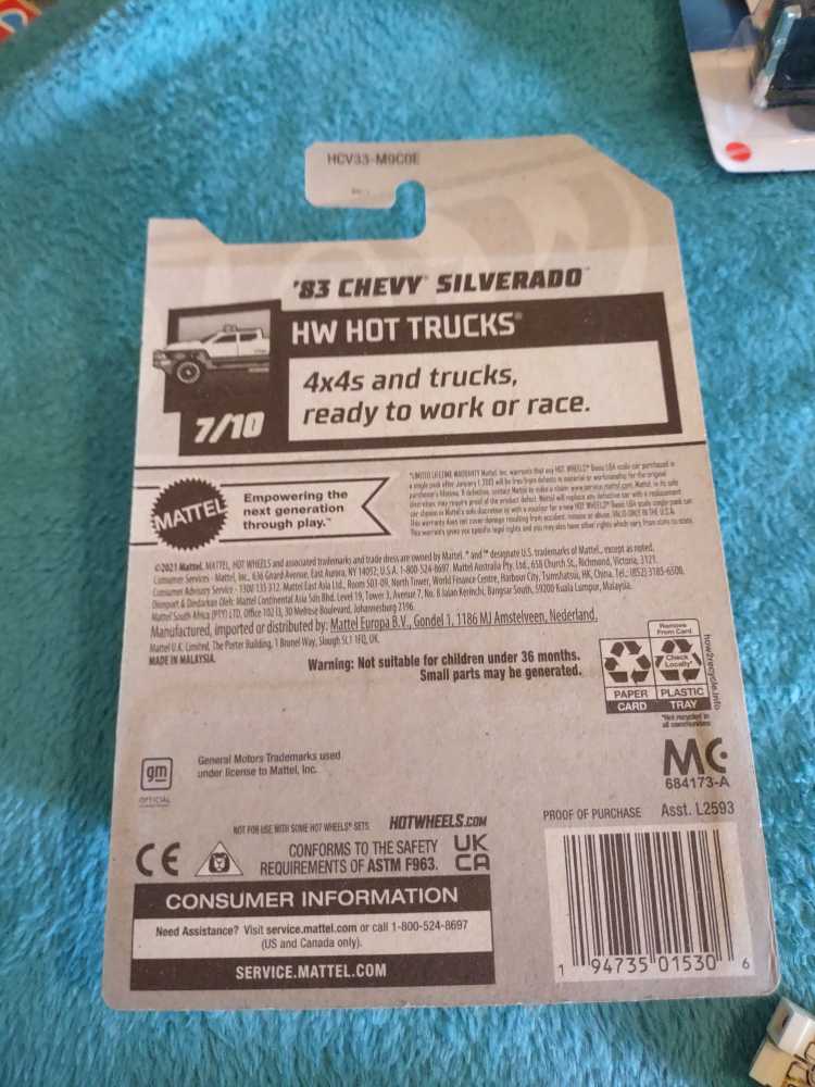 Chevy silverado 83  action figure collectible - Main Image 2