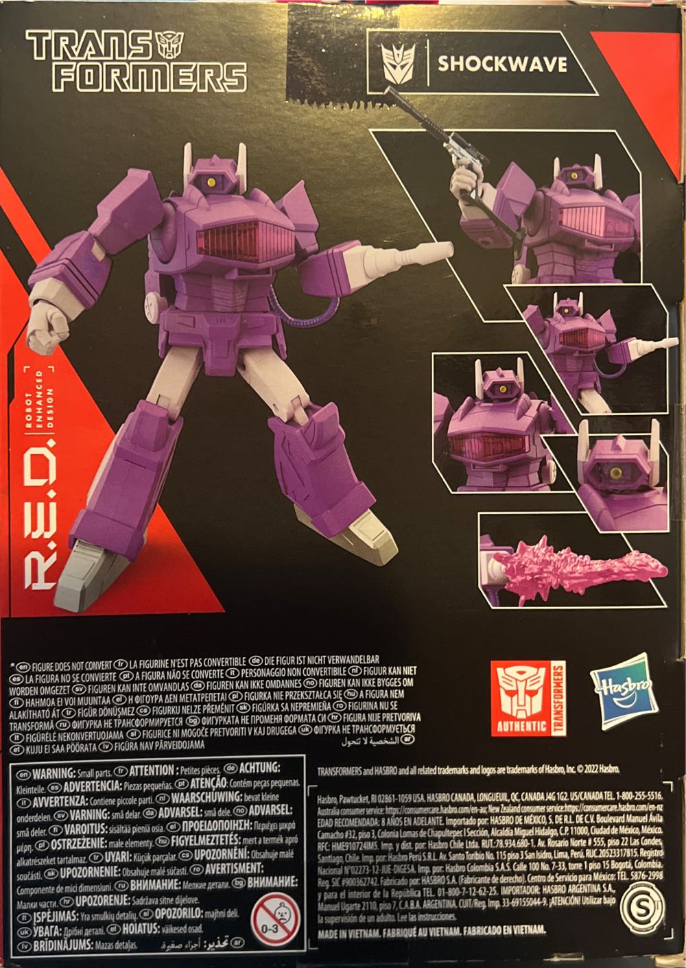 Transformers Decepticon Shockwave - Hasbro (The Transformers) action figure collectible [Barcode 5010993975006] - Main Image 2
