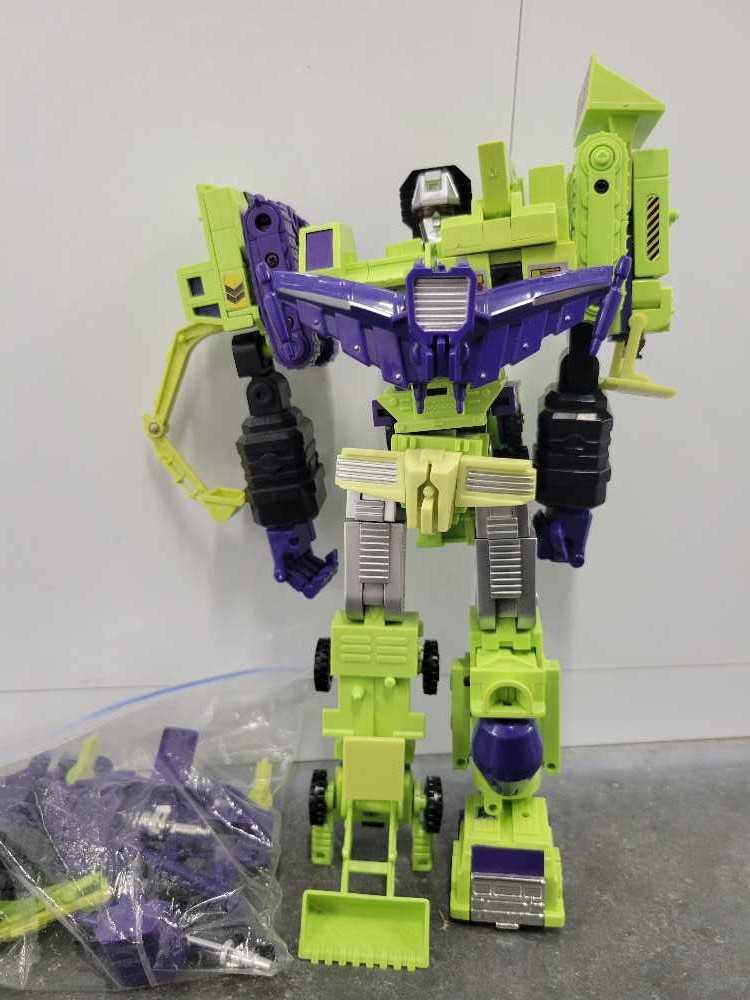 Devastator Encore Crazy Devy Upgrade Scrapper Mixmaster Long Haul Hook Bonecrusher Scavenger Constructicons  - Takara (Encore) action figure collectible - Main Image 2