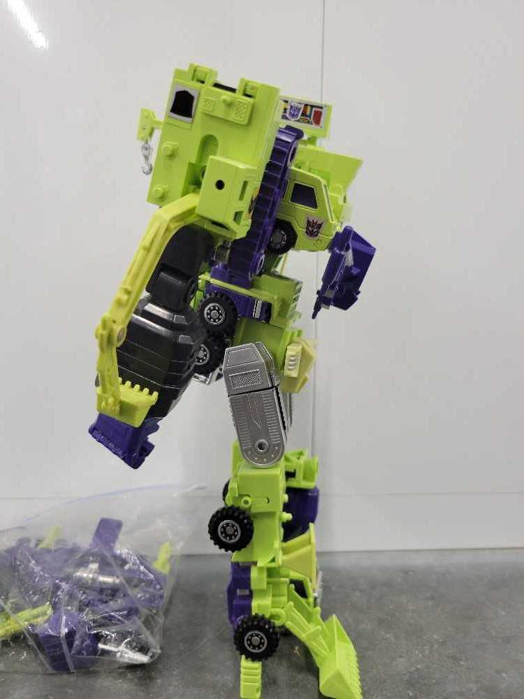 Devastator Encore Crazy Devy Upgrade Scrapper Mixmaster Long Haul Hook Bonecrusher Scavenger Constructicons  - Takara (Encore) action figure collectible - Main Image 3