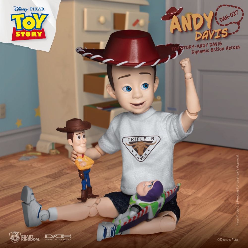 Toy Story: ANDY DAVIS - Beast Kingdom (Disney•Pixar) action figure collectible [Barcode 4711061144508] - Main Image 2
