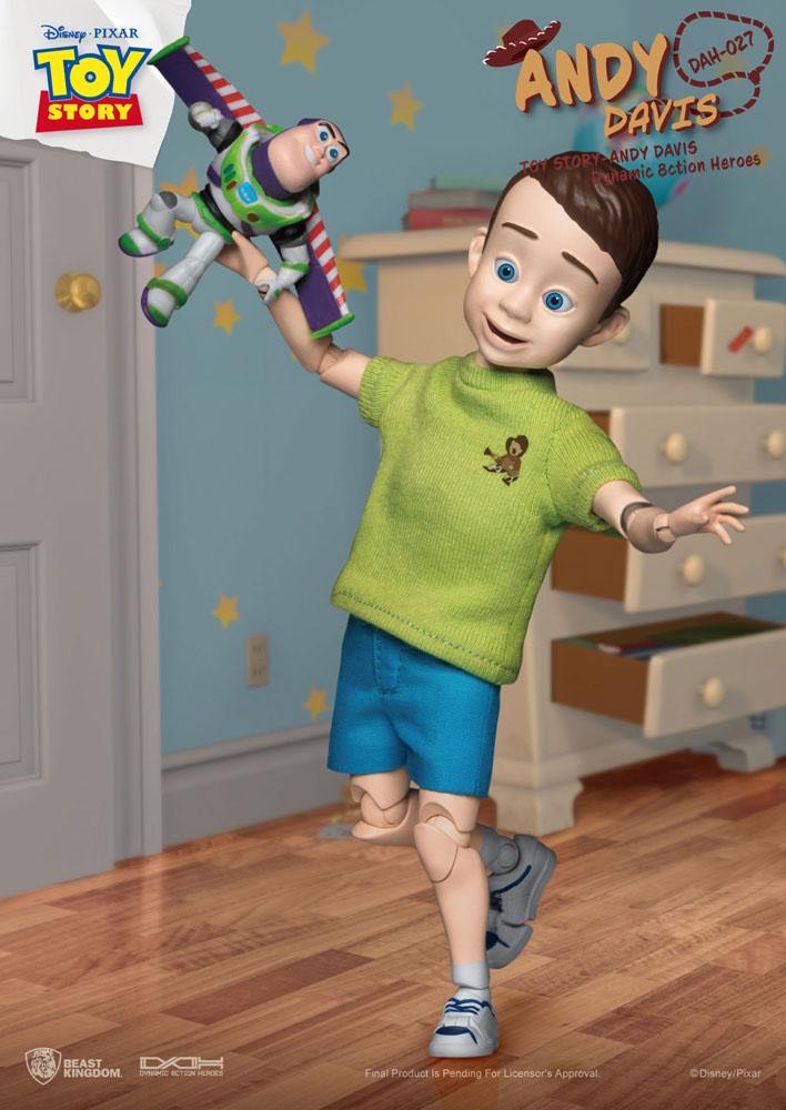 Toy Story: ANDY DAVIS - Beast Kingdom (Disney•Pixar) action figure collectible [Barcode 4711061144508] - Main Image 3