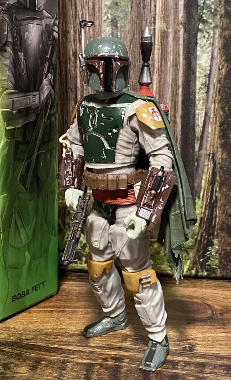 Boba Fett TBS [P4] ROTJ #6 - Hasbro (Star Wars Episode VI: Return of the Jedi) action figure collectible - Main Image 3