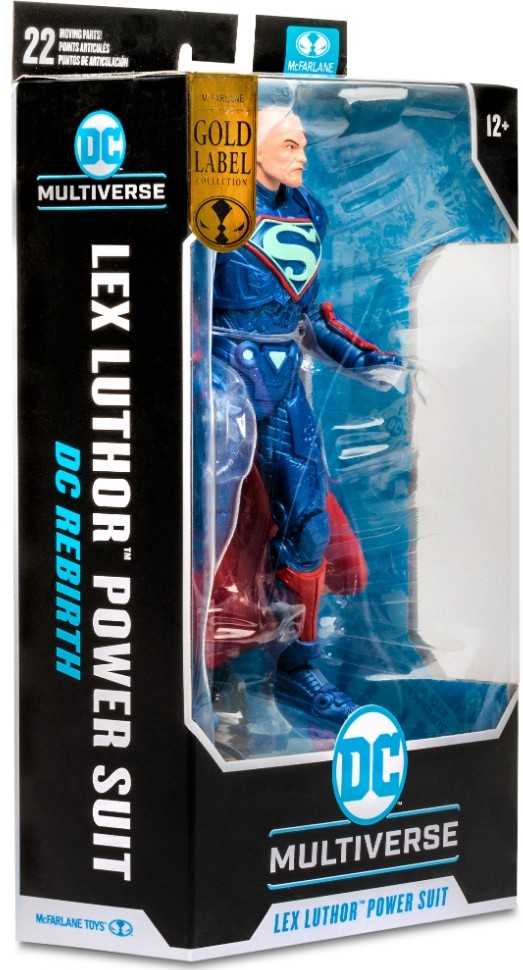 Lex Luthor Power Suit (DC Rebirth) *Gold Label* - McFarlane Toys (McFarlane Gold Label Collection) action figure collectible [Barcode 787926151961] - Main Image 3