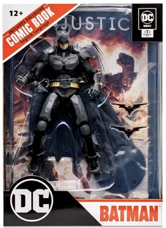 Batman (Injustice 2) - McFarlane Toys / DC Direct (Page Punchers Wave 2) action figure collectible - Main Image 2