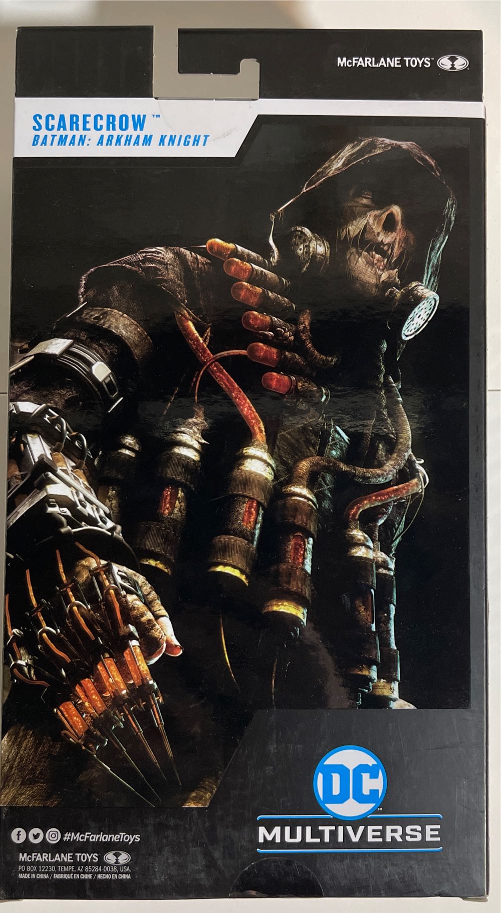 Scarecrow - DC - VIDEO GAME UNIVERSE (Batman: Arkham Knight) action figure collectible [Barcode 787926153842] - Main Image 2