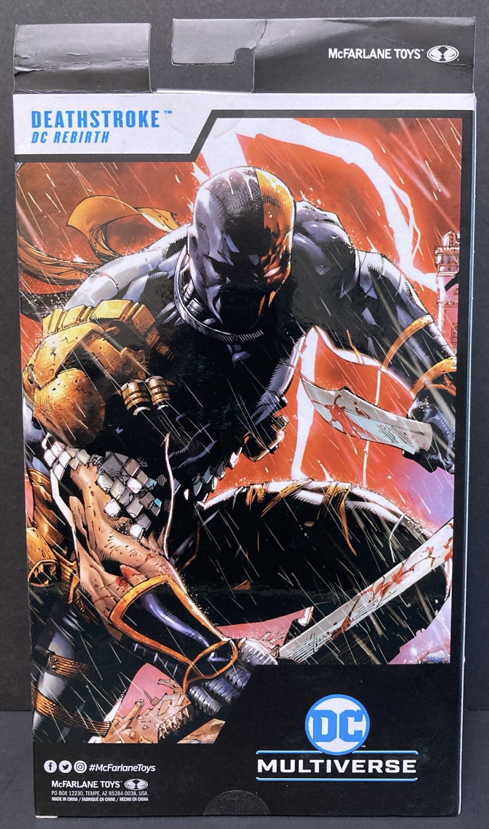 Deathstroke (New 52) - McFarlane Toys (DC Multiverse DC Rebirth) action figure collectible [Barcode 787926152883] - Main Image 2
