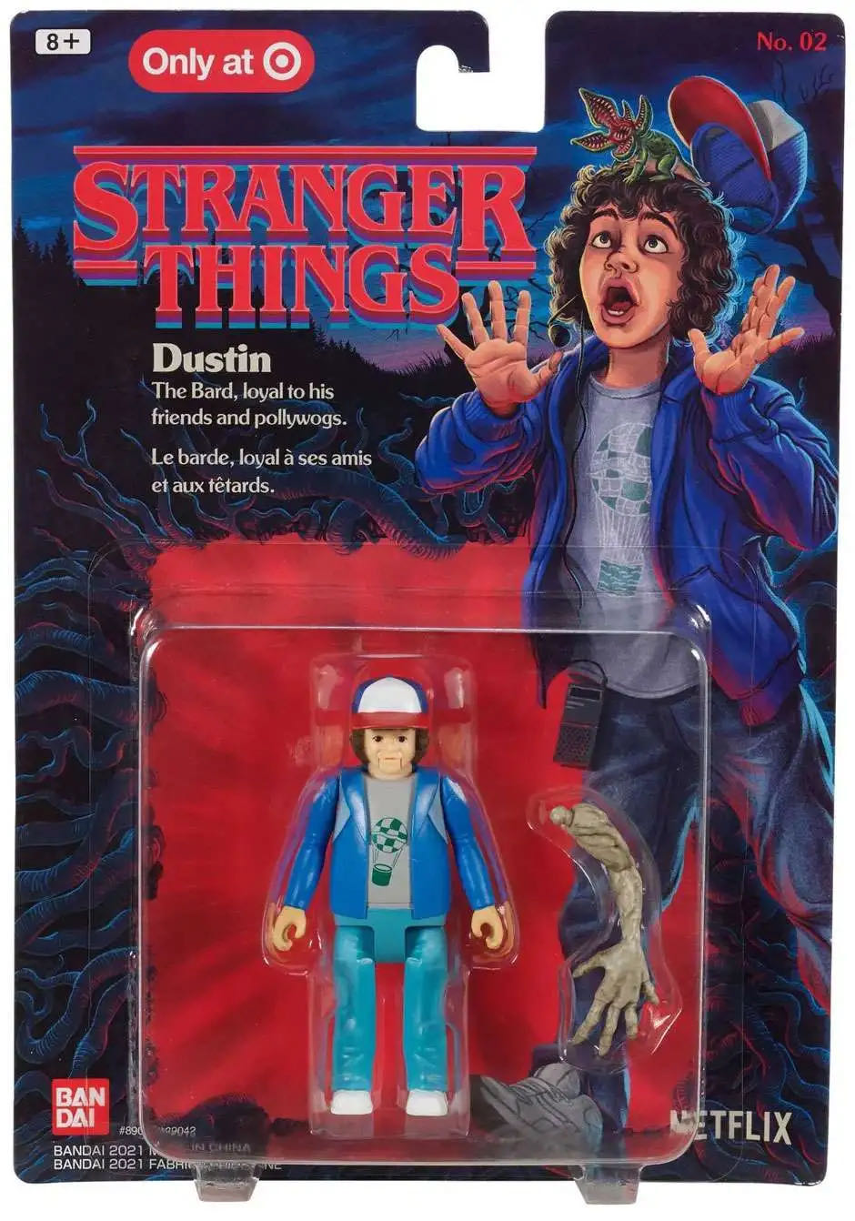 Dustin - Bandai (Stranger Things: Fright Features) action figure collectible [Barcode 045557890421] - Main Image 3