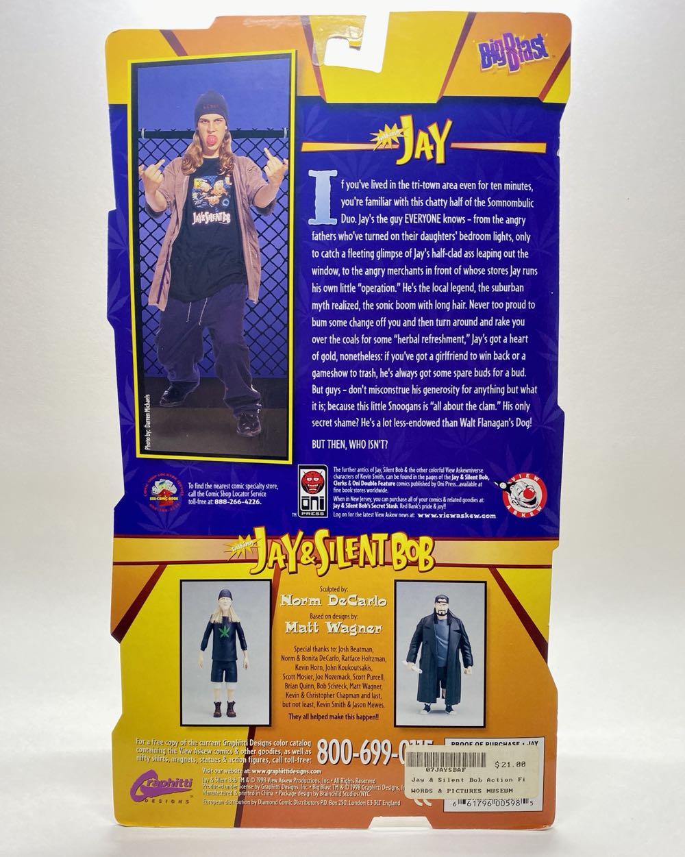Jay And Silent Bob Talking Figure  action figure collectible - Main Image 2
