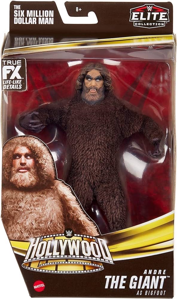 Andre The Giant  - Mattel Wwe (WWE) action figure collectible [Barcode 194735010318] - Main Image 4