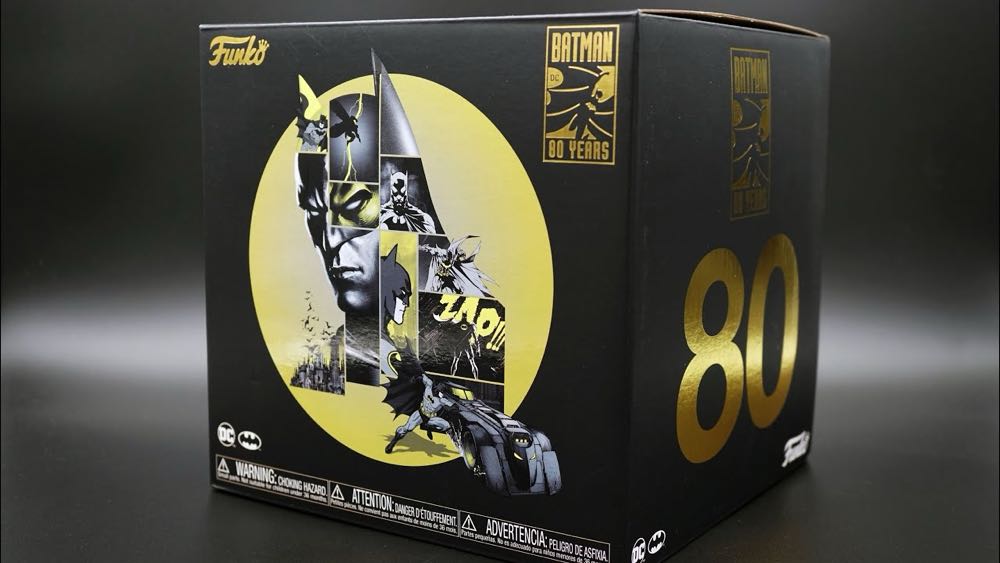Batman 80th Anniversary Collectors Box Target Exclusive - Funko Pop action figure collectible [Barcode 889698392310] - Main Image 3