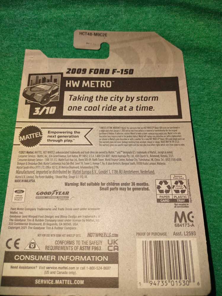 Ford F-150 09 Goodyear   action figure collectible - Main Image 2