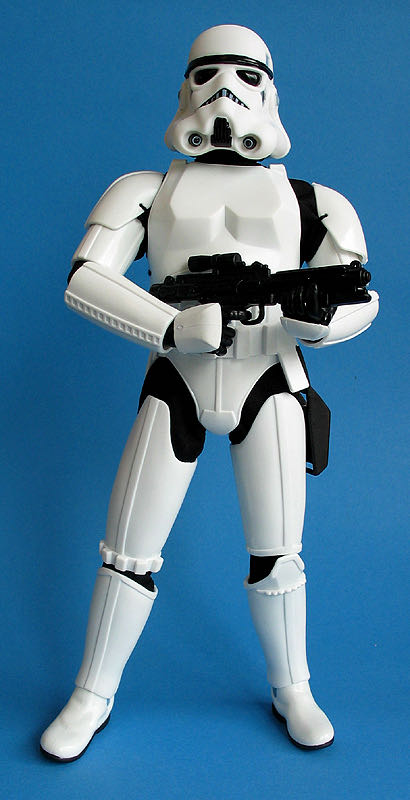 Star Wars Trilogy Collection - Stormtrooper 12” - Hasbro (2004-2005 The Original Trilogy Collection) action figure collectible [Barcode 076930852330] - Main Image 3