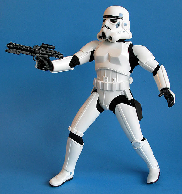 Star Wars Trilogy Collection - Stormtrooper 12” - Hasbro (2004-2005 The Original Trilogy Collection) action figure collectible [Barcode 076930852330] - Main Image 4