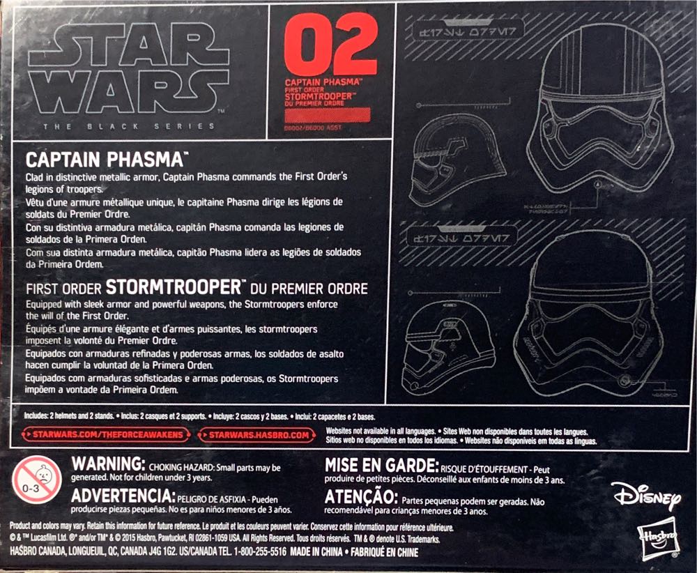 Captain Plasma & First Orden Stormtrooper #2 - Hasbro (SW BS Titanium Serie Helmet) action figure collectible [Barcode 630509460533] - Main Image 4